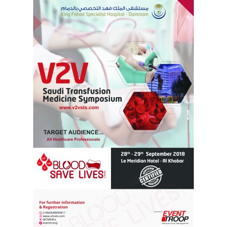 V2V Saudi Transfusion Medicine Symposium